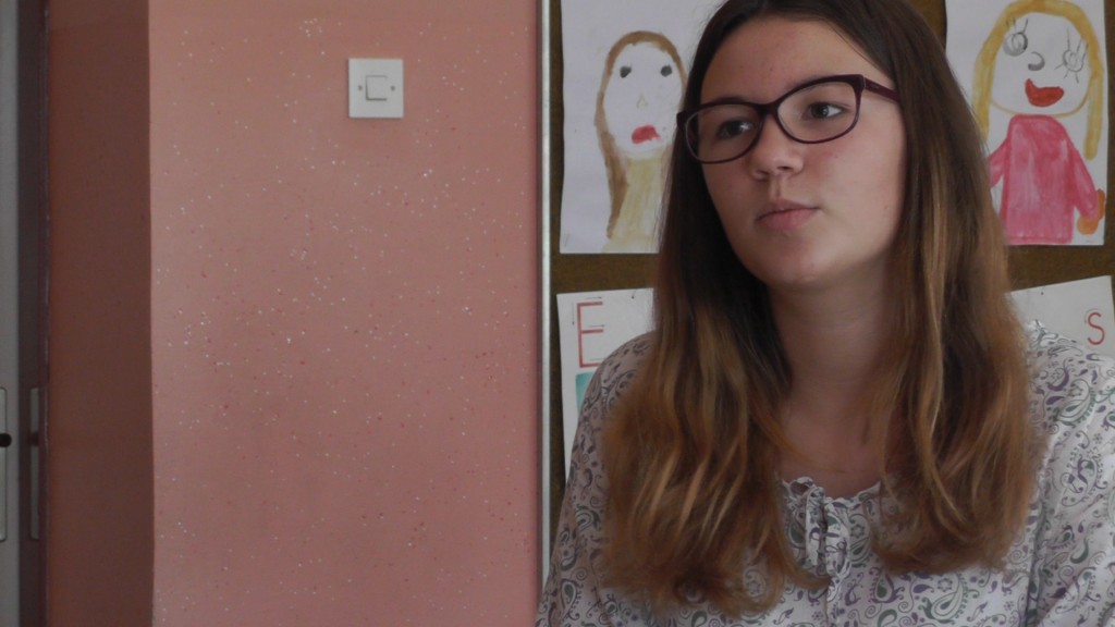 Ivka Petric i Sofija Vukalović- prizor sa snimanja